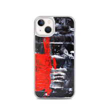 Red and Black IPHONE CASE Cool Abstract Modern Art