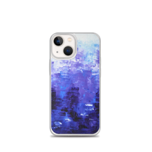 Cool Indigo Blue Abstract IPHONE COVER/CASE Unique Design