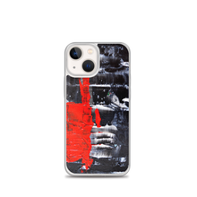 Red and Black IPHONE CASE Cool Abstract Modern Art