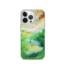 Colorful Green IPHONE CASE Painting Artsy Abstract Style
