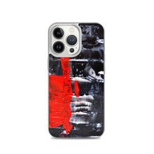 Red and Black IPHONE CASE Cool Abstract Modern Art