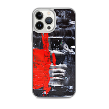 Red and Black IPHONE CASE Cool Abstract Modern Art