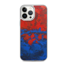 Blue Red IPHONE CASE Cover Artsy Abstract Design