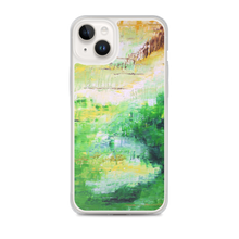Colorful Green IPHONE CASE Painting Artsy Abstract Style