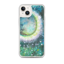 Beautiful Moon IPHONE CASE Green Art Painting
