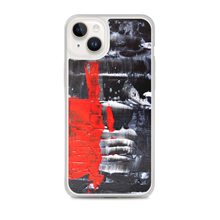Red and Black IPHONE CASE Cool Abstract Modern Art