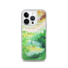 Colorful Green IPHONE CASE Painting Artsy Abstract Style