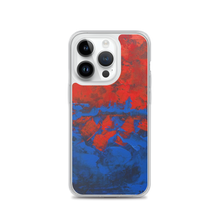 Blue Red IPHONE CASE Cover Artsy Abstract Design