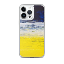 Blue Yellow IPHONE CASE Apple Modern Art Design