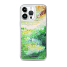 Colorful Green IPHONE CASE Painting Artsy Abstract Style
