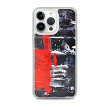 Red and Black IPHONE CASE Cool Abstract Modern Art