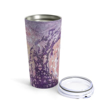 Purple Pastel TUMBLER 20oz with Lid Colorful Artsy