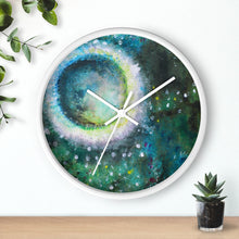 Moon WALL CLOCK Artsy Style from Original Art Painting