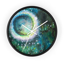 Moon WALL CLOCK Artsy Style from Original Art Painting