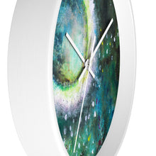 Moon WALL CLOCK Artsy Style from Original Art Painting