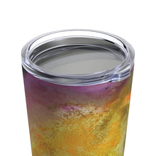Artsy Purple Yellow Sun You Shine TUMBLER 20oz Colorful