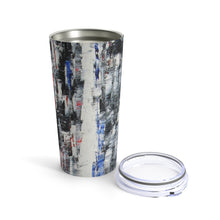 TUMBLER Black and White Abstract 20 oz Travel Mug