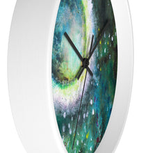 Moon WALL CLOCK Artsy Style from Original Art Painting