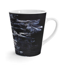 Red Black and White Artsy Coffee LATTE MUG Cup 12 oz