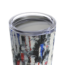 TUMBLER Black and White Abstract 20 oz Travel Mug