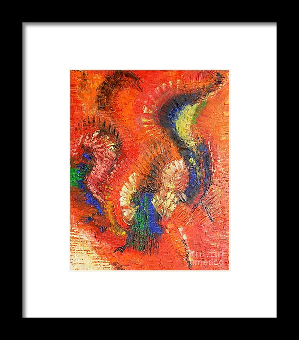 BIRD OF PARADISE - Framed Print #1025