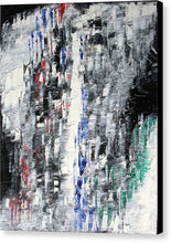 BLACK CRYSTAL CAVE - Canvas Print  #1026