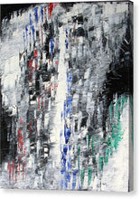 BLACK CRYSTAL CAVE - Canvas Print  #1026