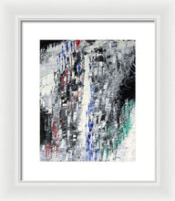 BLACK CRYSTAL CAVE - Framed Print  #1026