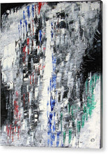 BLACK CRYSTAL CAVE - Acrylic Print #1026
