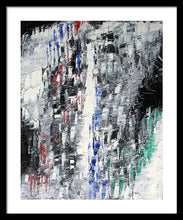 BLACK CRYSTAL CAVE - Framed Print  #1026