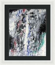 BLACK CRYSTAL CAVE - Framed Print  #1026