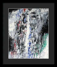BLACK CRYSTAL CAVE - Framed Print  #1026
