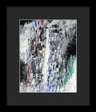 BLACK CRYSTAL CAVE - Framed Print  #1026