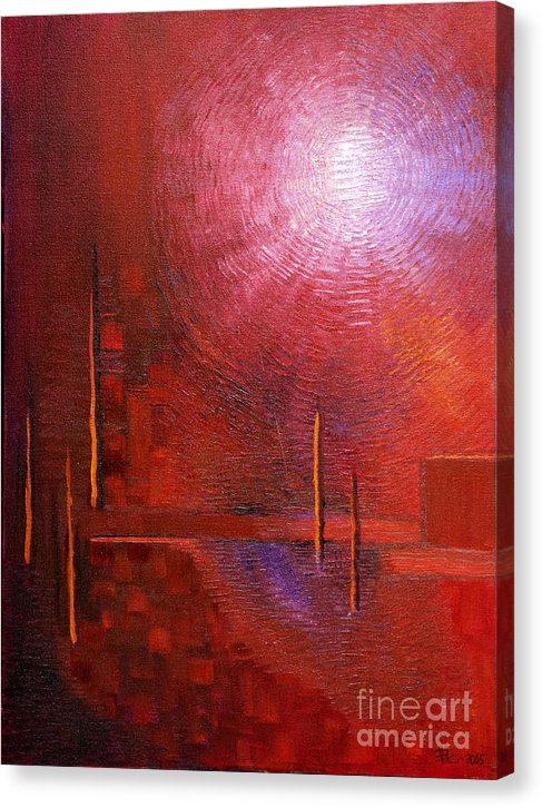 IN TOUCH WITH YOUR SOUL - Canvas Print #1002