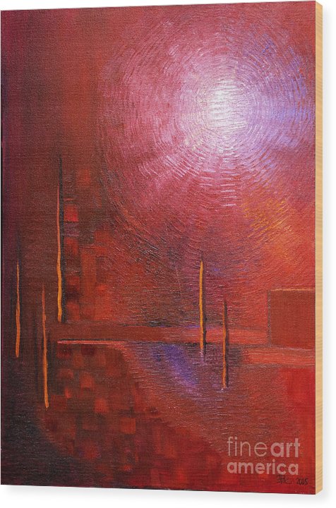 In Touch With Your Soul - Wood Print #1002