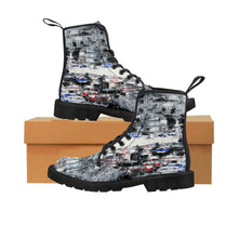 Street Style BOOTS for Women Girls Black and White Edgy