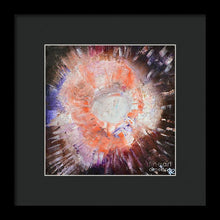 COSMIC BURST - Framed Print #1020