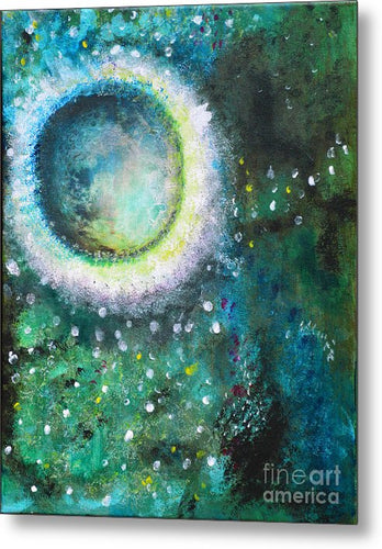 CRYSTAL MOON - Metal Print #1033
