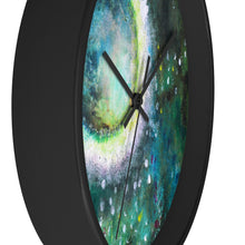 Moon WALL CLOCK Artsy Style from Original Art Painting