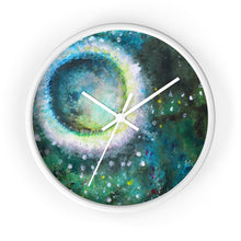 Moon WALL CLOCK Artsy Style from Original Art Painting