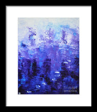 BLUE CODE - Framed Print #1022