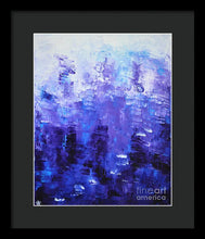 BLUE CODE - Framed Print #1022