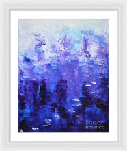 BLUE CODE - Framed Print #1022