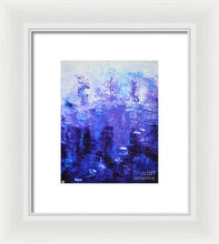 BLUE CODE - Framed Print #1022