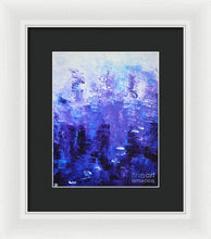 BLUE CODE - Framed Print #1022