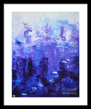 BLUE CODE - Framed Print #1022