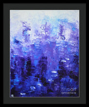BLUE CODE - Framed Print #1022
