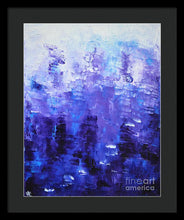 BLUE CODE - Framed Print #1022