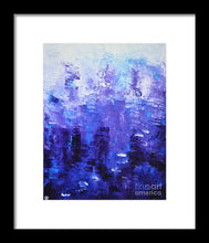 BLUE CODE - Framed Print #1022