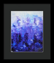 BLUE CODE - Framed Print #1022